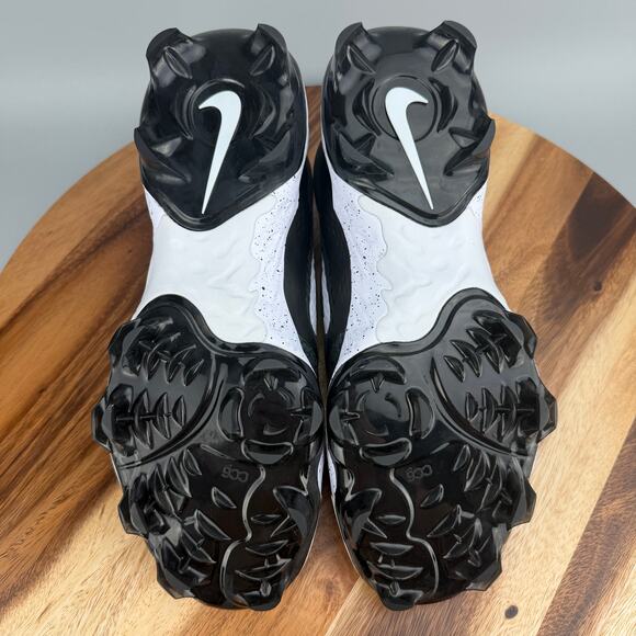 Nike Alpha Huarache Elite 4 MCS Baseball Cleats Men\'s 12 Black White FD6221-003 main image 7